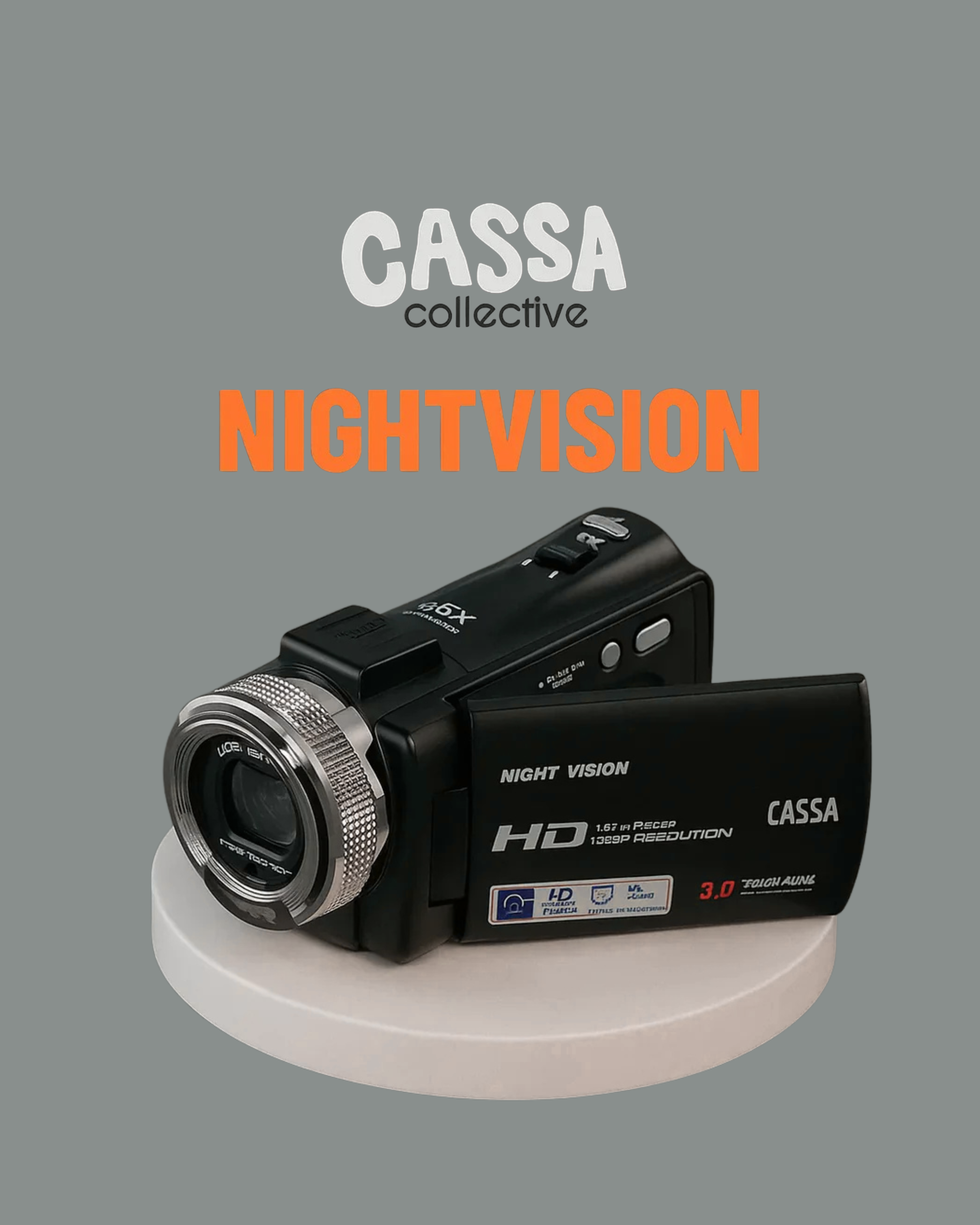Cassa Retro Nightvision Camcorder